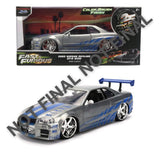 Fast & Furious Diecast Vehicle 1:24 Anniversary Nissan Skyline 19 cm