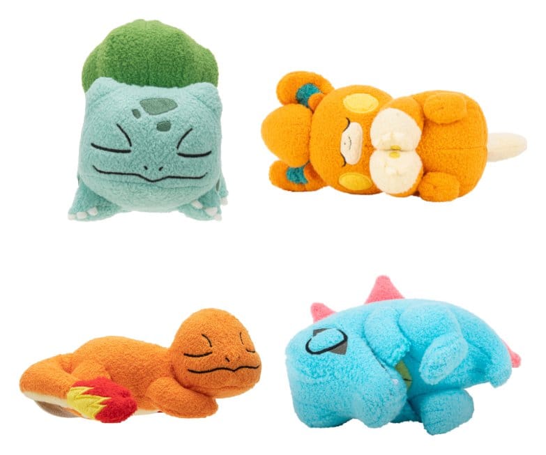 Pokémon Sleeping Plush Figure Version 7 12 cm Assortment (9)