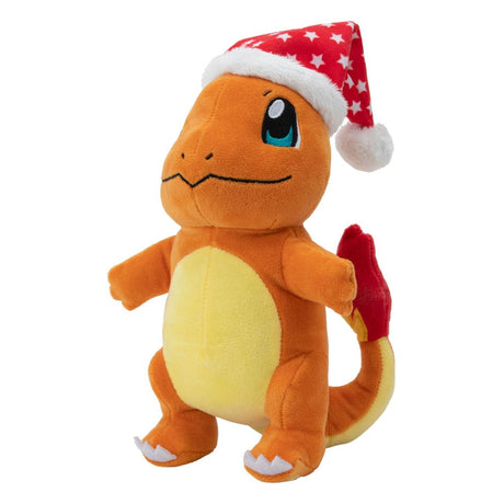 Pokémon Plush Figure Winter Charmander with Christmas Hat 20 cm