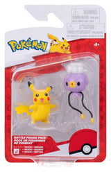 Pokémon Battle Figure 2-Pack Drifloon & Pikachu