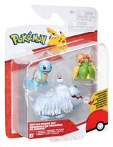 Pokémon Battle Figure 3-Pack Squirtle, Greavard & Bellossom
