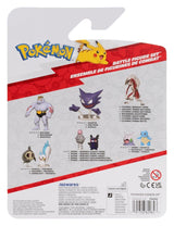Pokémon Battle Figure Set Action Figures Chimchar, Ralts & Porygon (3-Pack)