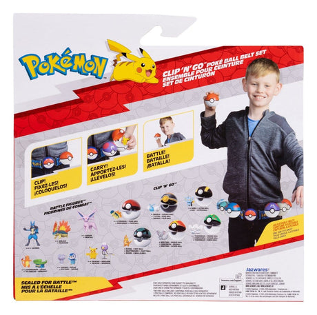 Pokémon Toy Clip 'n' Go Belt Set Fennekin