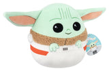 Squishmallows Star Wars Plush Grogu in Carrier 20 cm