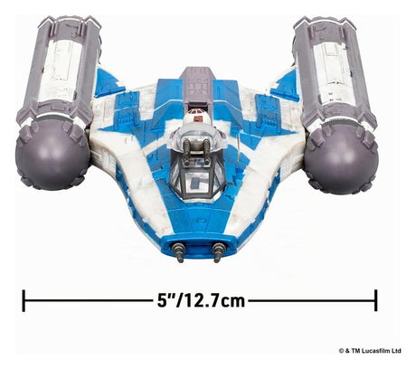 Star Wars Medium Vehicle BTL-B Y-wing Starfighter with Clone Captain Rex 13 cm