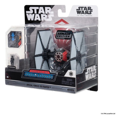 Star Wars Medium Vehicle & Figure Assortment Special Forces TIE Fighter & First Order TIE Pilot (Armada Edition)