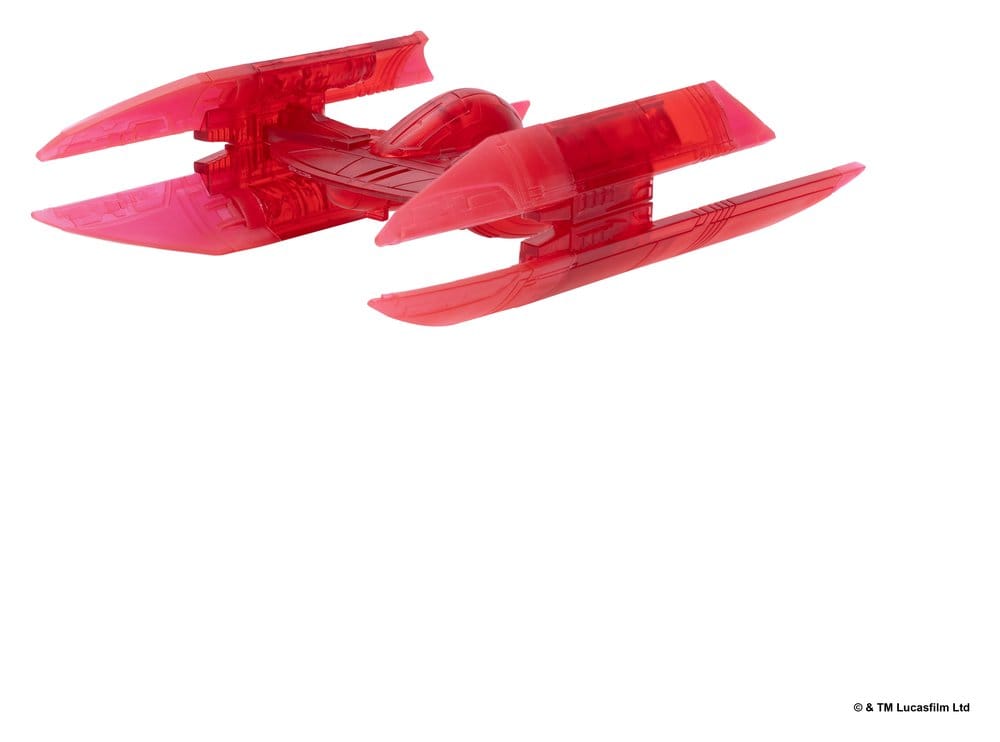 Star Wars Medium Vehicle & Figure Assortment Hyena Vulture Bomber (Red Hologram) & Battle Droid (Chase)