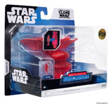 Star Wars Medium Vehicle & Figure Assortment Hyena Vulture Bomber (Red Hologram) & Battle Droid (Chase)