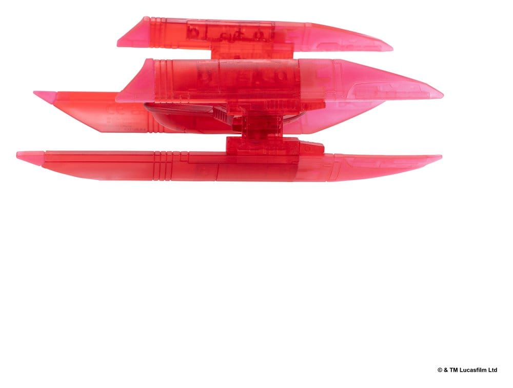 Star Wars Medium Vehicle & Figure Assortment Hyena Vulture Bomber (Red Hologram) & Battle Droid (Chase)