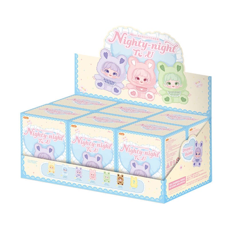 Miana: Nighty Night To U Series Blind Box figure 15 cm Display (6)
