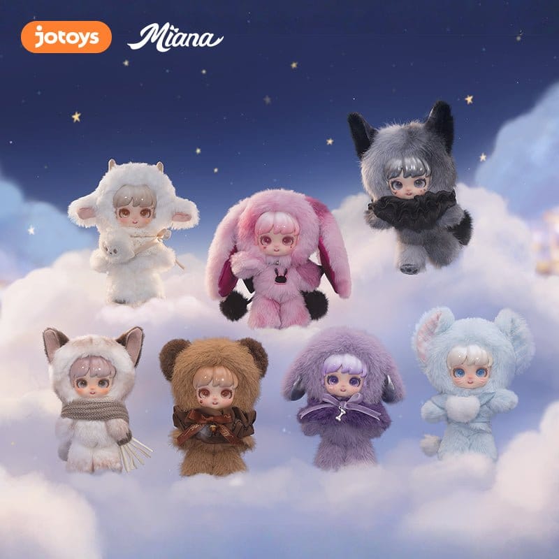 Miana Magical Elf Adventure Plush Mini Figures Blind Box 10 cm Display (6)