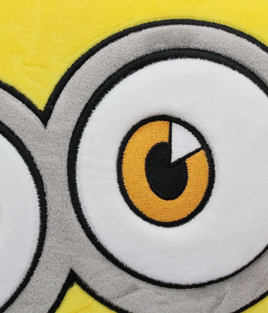 Minions 3 round plush cushion embroidered 30x10x30 cm