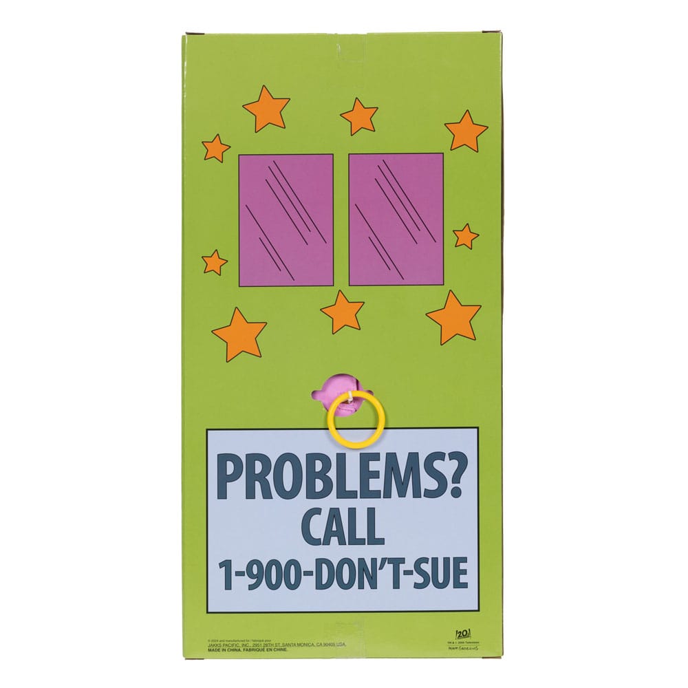 The Simpsons Treehouse of Horror 18" 1:1 Scale Talking Krusty Doll Plush Figure