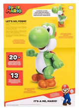Super Mario Talking Action Figure Let's Go! Yoshi! 36 cm