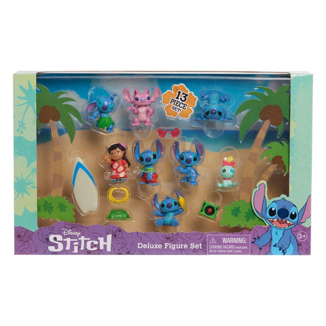 Lilo & Stitch: Stitch Deluxe Figure Set 7 cm Mini Figure 8-Pack
