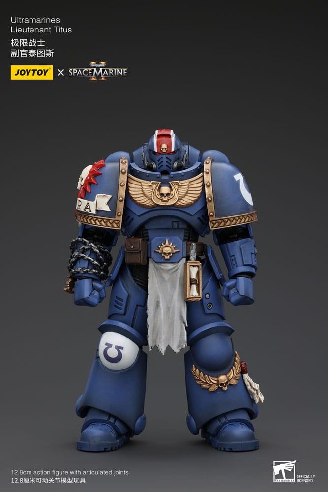 Warhammer 40k Uitramarines Lieutenant Titus 13 cm 1/18 Action Figure