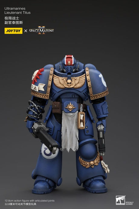 Warhammer 40k Uitramarines Lieutenant Titus 13 cm 1/18 Action Figure