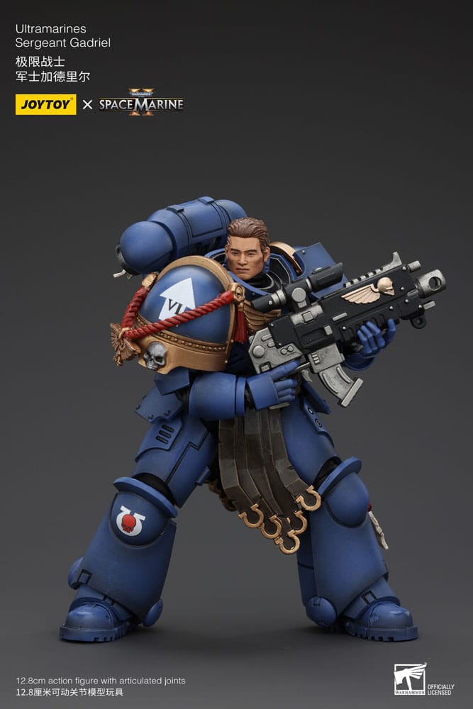 Warhammer 40k Uitramarines Sergeant Gadriel 13 cm 1/18 Action Figure