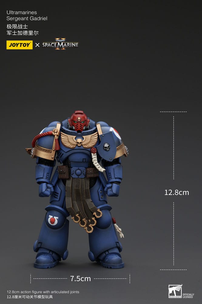 Warhammer 40k Uitramarines Sergeant Gadriel 13 cm 1/18 Action Figure