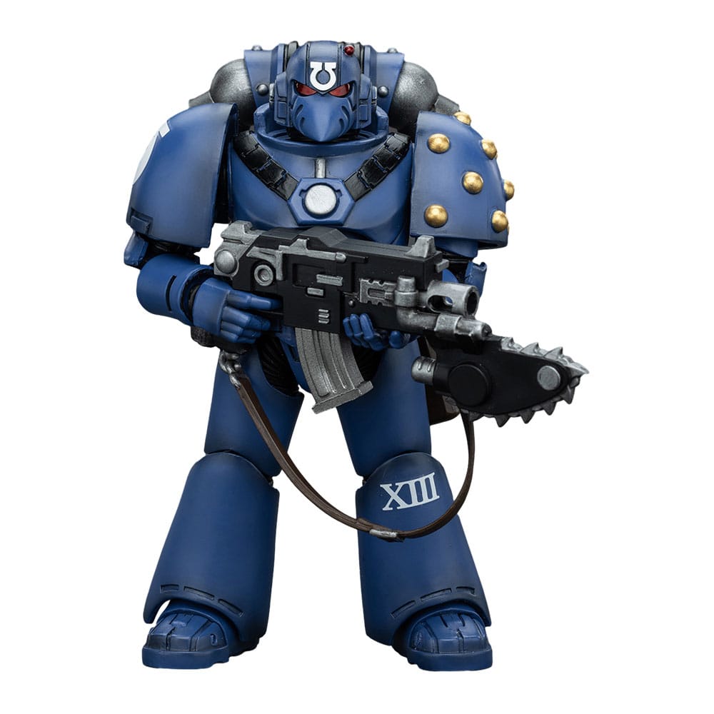 Warhammer The Horus Heresy Ultramarines MK VI Tactical Squad Legionary with Bolter & Chainblade 20 cm 1/18 Action Figure