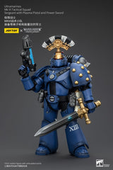 Warhammer The Horus Heresy Ultramarines MK VI Tactical Squad Sergeant with Plasma Pistol and Power Sword 20 cm 1/18 Action Figure