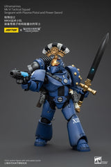 Warhammer The Horus Heresy Ultramarines MK VI Tactical Squad Sergeant with Plasma Pistol and Power Sword 20 cm 1/18 Action Figure