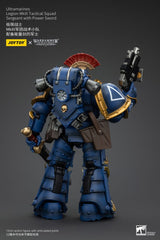 Warhammer The Horus Heresy Ultramarines Legion MKIII Tactical Squad Sergeant with Power Sword 20 cm 1/18 Action Figure