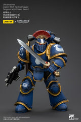 Warhammer The Horus Heresy Ultramarines Legion MKIII Tactical Squad Sergeant with Power Sword 20 cm 1/18 Action Figure