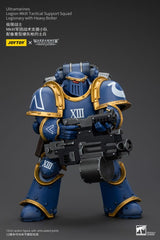 Warhammer The Horus Heresy Ultramarines Legion MKIII Tactical Support Squad Legionary with Heavy Bolter 20 cm 1/18 Action Figure