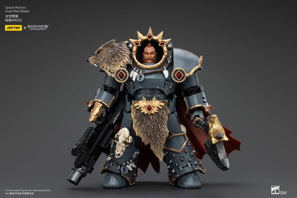 Warhammer The Horus Heresy Space Wolves Hvarl Red-Blade 14 cm 1/18 Action Figure