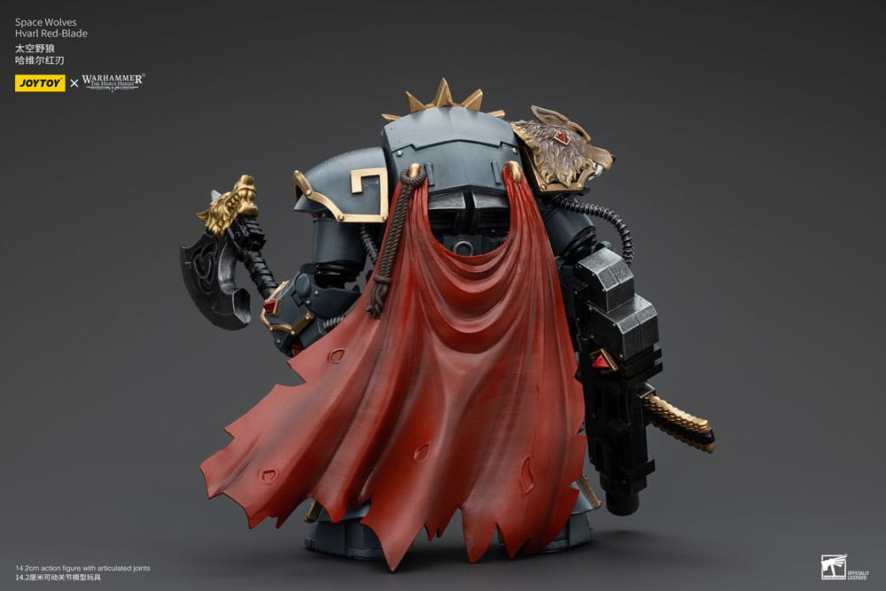 Warhammer The Horus Heresy Space Wolves Hvarl Red-Blade 14 cm 1/18 Action Figure