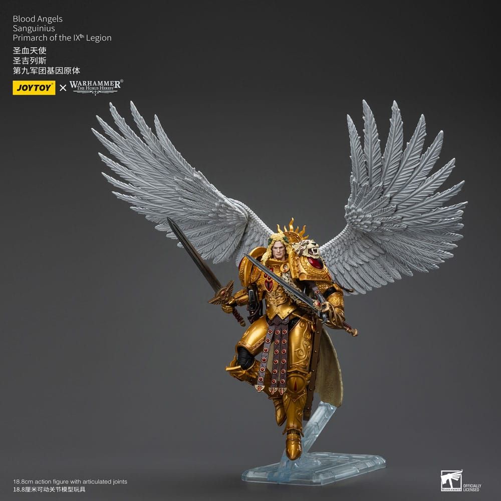 Warhammer The Horus Heresy Blood Angels Sanguinius Primarch of the IXth Legion 19 cm 1/18 Action Figure