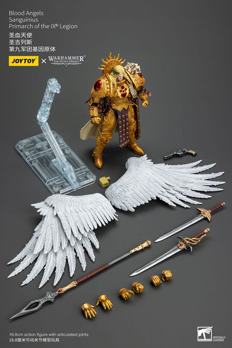 Warhammer The Horus Heresy Blood Angels Sanguinius Primarch of the IXth Legion 19 cm 1/18 Action Figure