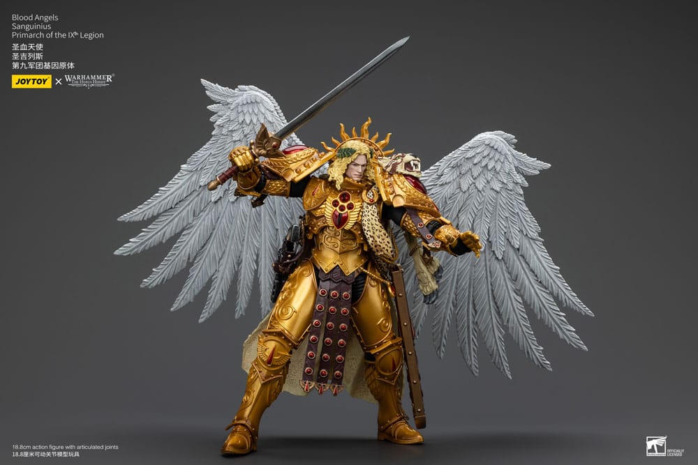 Warhammer The Horus Heresy Blood Angels Sanguinius Primarch of the IXth Legion 19 cm 1/18 Action Figure