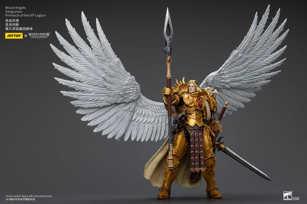 Warhammer The Horus Heresy Blood Angels Sanguinius Primarch of the IXth Legion 19 cm 1/18 Action Figure