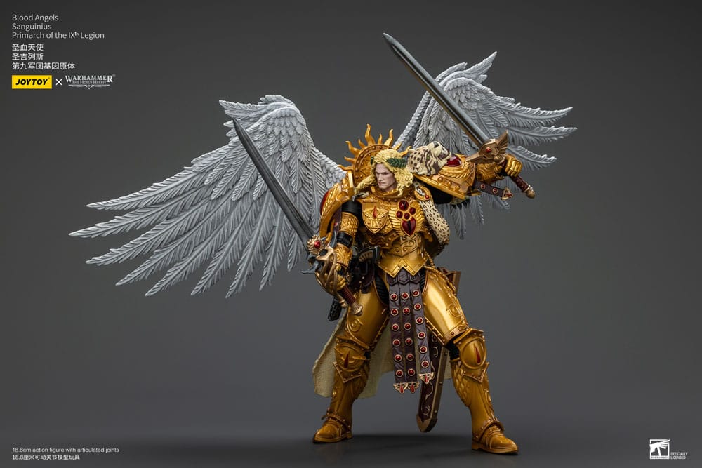 Warhammer The Horus Heresy Blood Angels Sanguinius Primarch of the IXth Legion 19 cm 1/18 Action Figure