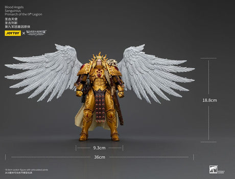Warhammer The Horus Heresy Blood Angels Sanguinius Primarch of the IXth Legion 19 cm 1/18 Action Figure