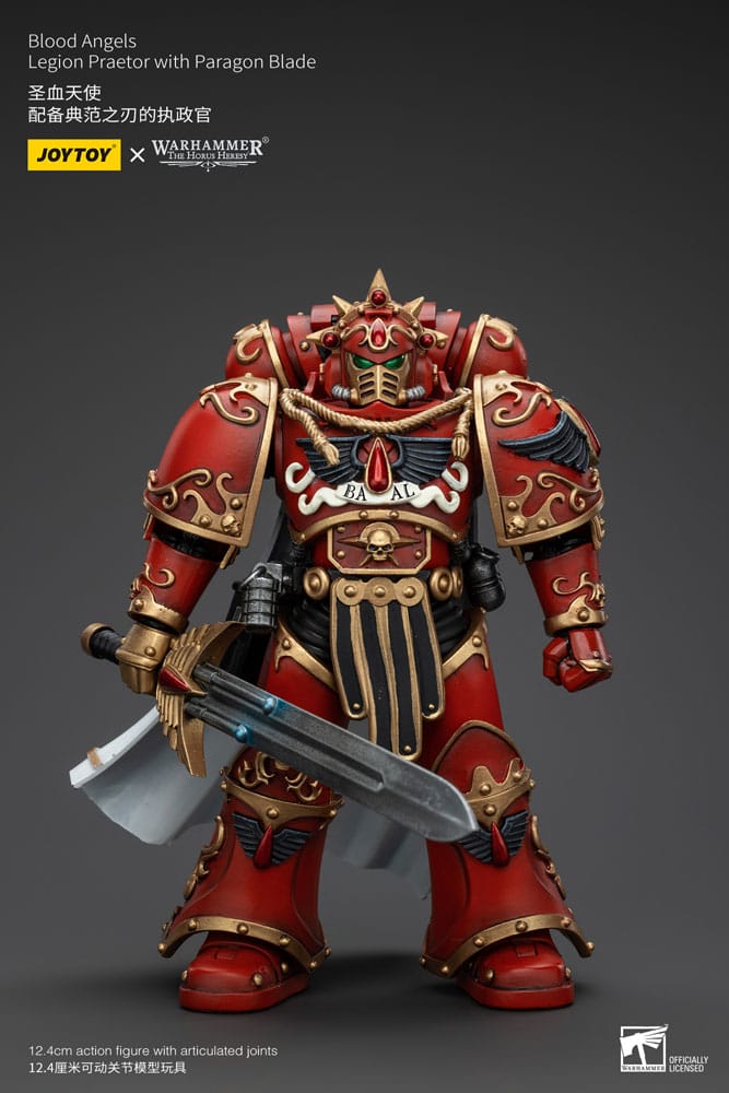 Warhammer The Horus Heresy Blood Angels Legion Praetor with Paragon Blade 13 cm 1/18 Action Figure