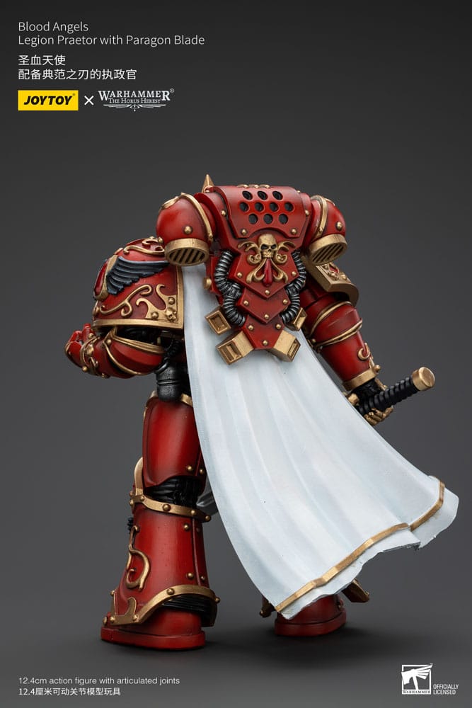 Warhammer The Horus Heresy Blood Angels Legion Praetor with Paragon Blade 13 cm 1/18 Action Figure