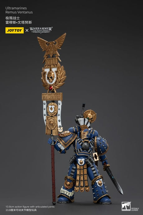 Warhammer The Horus Heresy Ultramarines Remus Ventanus 14 cm 1/18 Action Figure