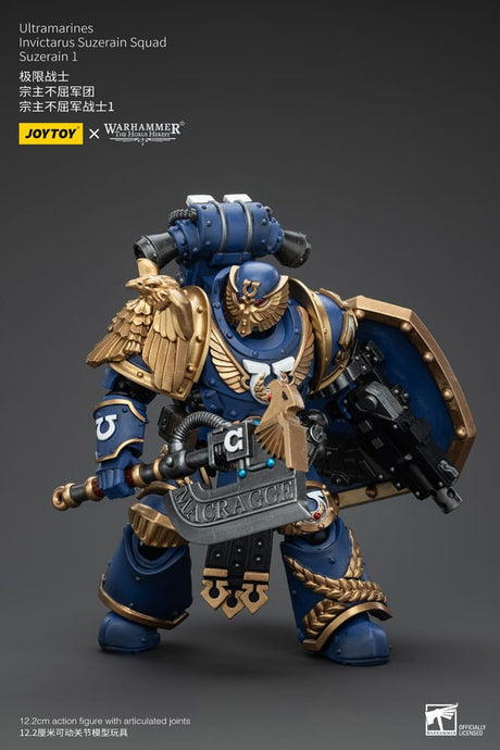 Warhammer The Horus Heresy Ultramarines Invictarus Suzerain Squad Suzerain 1 12 cm 1/18 Action Figure