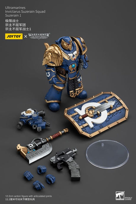 Warhammer The Horus Heresy Ultramarines Invictarus Suzerain Squad Suzerain 1 12 cm 1/18 Action Figure