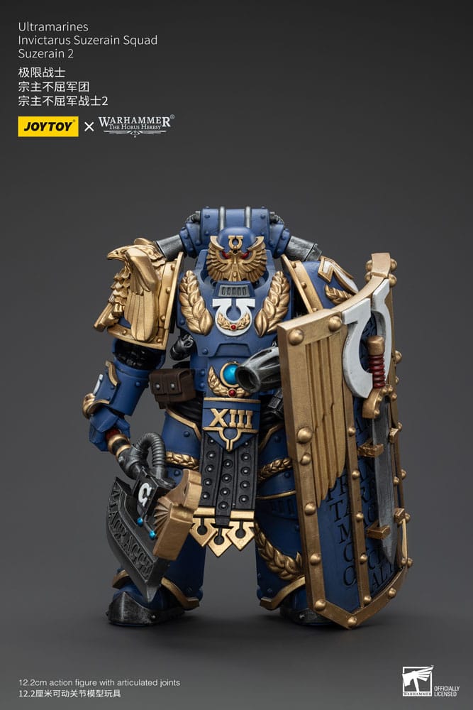 Warhammer The Horus Heresy Ultramarines Invictarus Suzerain Squad Suzerain 2 12 cm 1/18 Action Figure