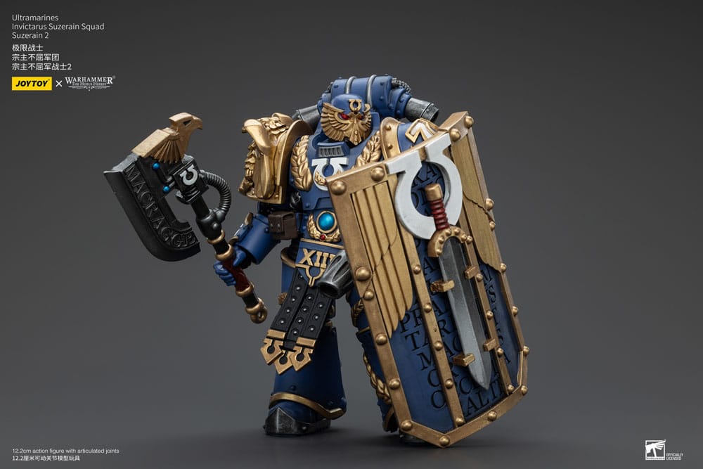 Warhammer The Horus Heresy Ultramarines Invictarus Suzerain Squad Suzerain 2 12 cm 1/18 Action Figure