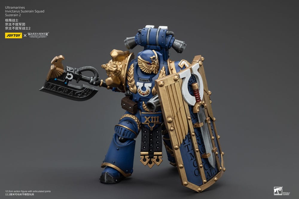 Warhammer The Horus Heresy Ultramarines Invictarus Suzerain Squad Suzerain 2 12 cm 1/18 Action Figure