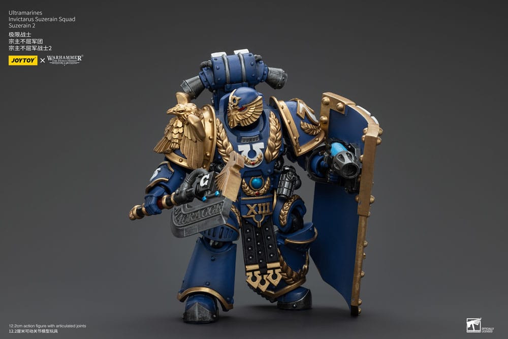 Warhammer The Horus Heresy Ultramarines Invictarus Suzerain Squad Suzerain 2 12 cm 1/18 Action Figure