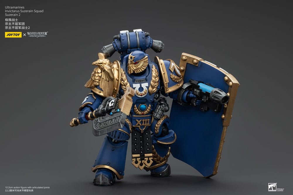 Warhammer The Horus Heresy Ultramarines Invictarus Suzerain Squad Suzerain 2 12 cm 1/18 Action Figure