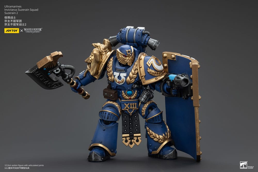Warhammer The Horus Heresy Ultramarines Invictarus Suzerain Squad Suzerain 2 12 cm 1/18 Action Figure