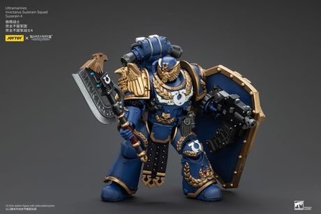 Warhammer The Horus Heresy Ultramarines Invictarus Suzerain Squad Suzerain 4 12 cm 1/18 Action Figure