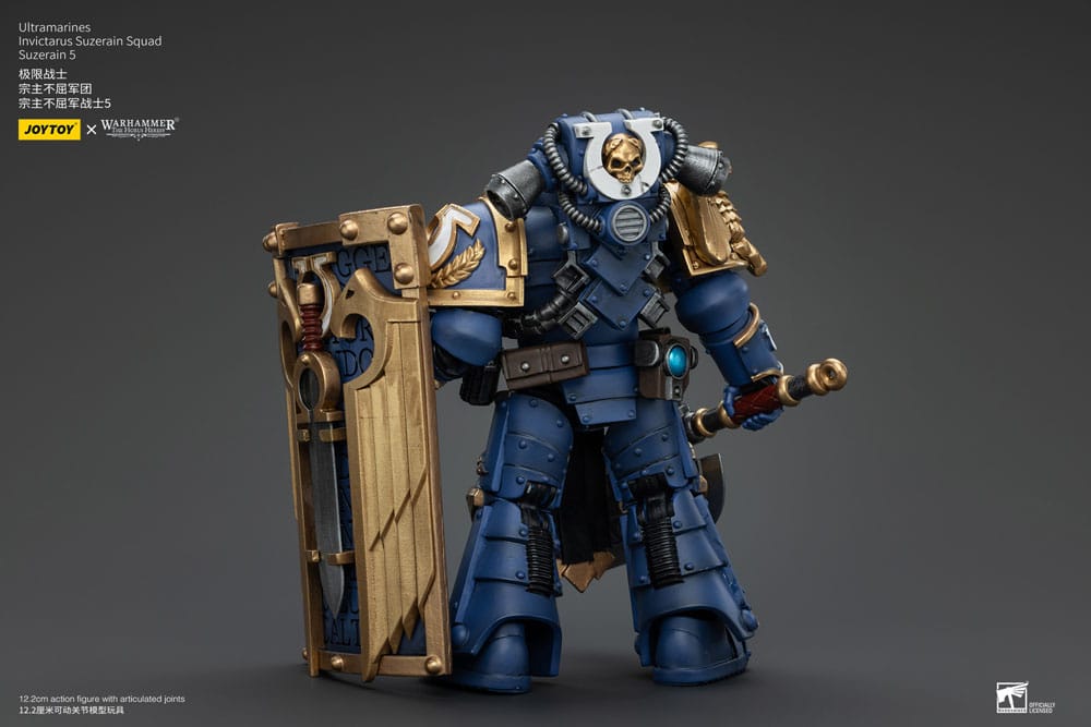 Warhammer The Horus Heresy Ultramarines Invictarus Suzerain Squad Suzerain 5 12 cm 1/18 Action Figure